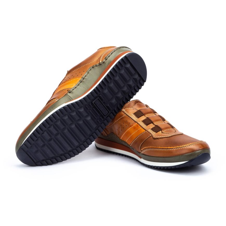 Men's Pikolinos LIVERPOOL Sneakers Brown | NZ R3291Q5